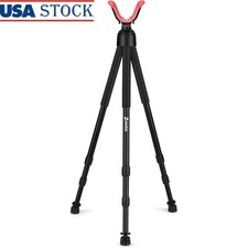 Portable Adjustable Aluminum Tripod Lightweight Non-Marring Design Outdoor Use