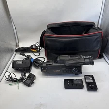 Sony Video8 Handycam CCD-FX420 Camcorder W Power Adapter AC-V25C Bag Cords READ