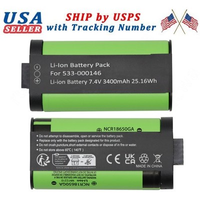 3400mAh 533-000146 Battery For Logitech UE Megaboom 3 S-00171 Speaker 533-000116