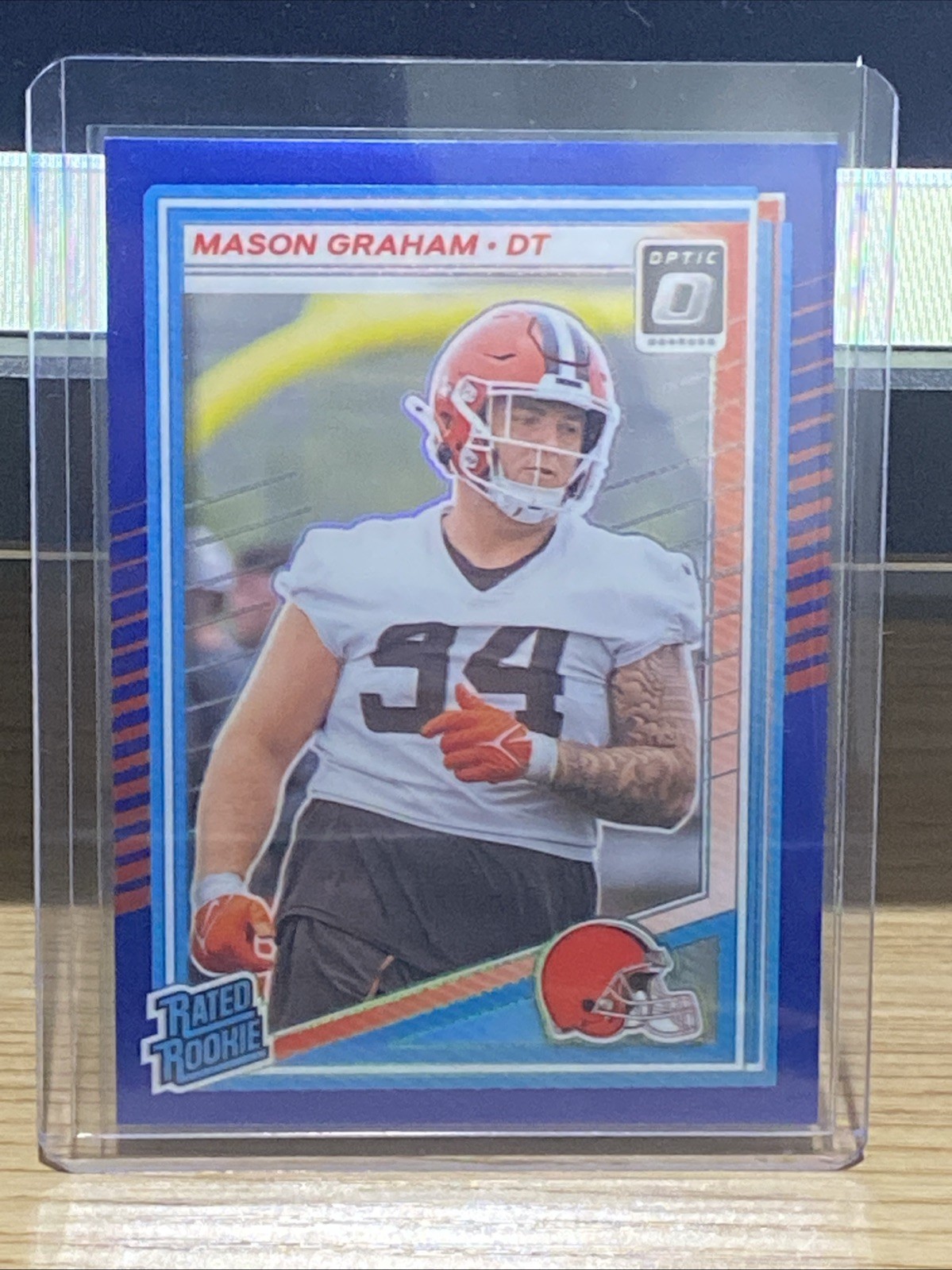 2025 Donruss Optic Mason Graham RATED ROOKIE BLUE #/249 #206 RC Browns
