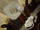 VINTAGE "JA" JUNIOR ACHIEVEMENT SCHOOL PROJECT NASHVILLE TN. PHONE LAMP W/ SHADE — photo 3