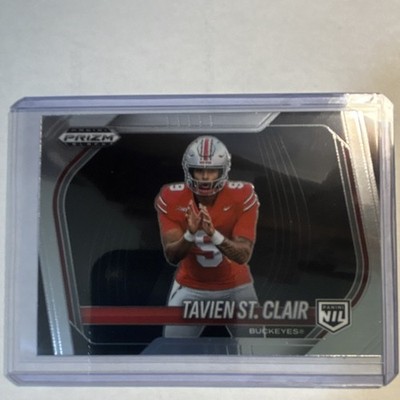 2025 Panini Prizm Black Tavien St. Clair Buckeyes #193 Football