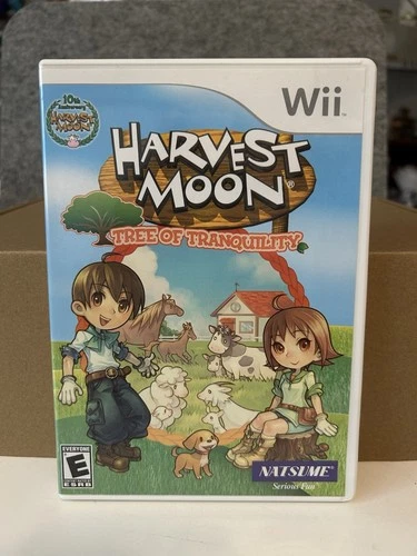Wii Harvest Moon Tree Of Tranquility Game