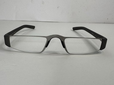 Authentic Porsche Design P'8801 Reading Glasses Silver / Black - +1.50 Strength