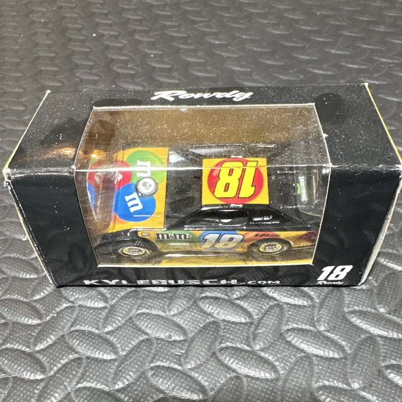 Rowdy 1:64 Kyle Busch #18 M&M's 2018 Toyota Camry JGR NASCAR Diecast