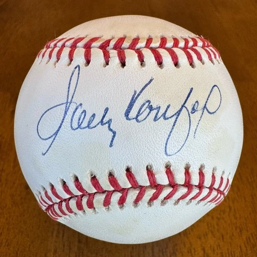 Sandy Koufax Signed Autographed National League Baseball Ball JSA LOA