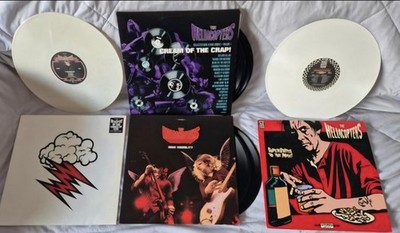 Hellacopters   4 x Vinyl LP Cream Crap 1 Grace Of Supershitty High Visibility