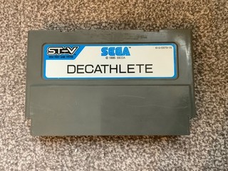 Sega ST V arcade cartridge Decathlete