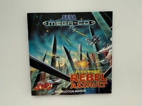 Star Wars Rebel Assault Sega Mega CD - UK PAL VGC CIB - High Quality Packing