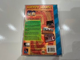 Mickey Mania: Timeless Adventures of Mickey Mouse (Sega CD) Complete w Reg MINT
