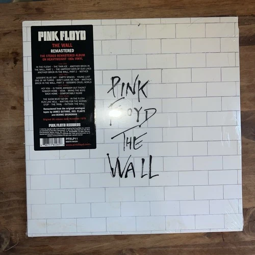 Pink Floyd - The Wall -  Remastered 180G - 2LP New Sealed Vinyl Record
