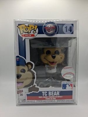 Funko Pop! MLB Minnesota Twins Mascot TC Bear (Box Damage) W/Protector
