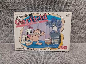 Famicom Software Garfield S Week Towa Chiki FL666