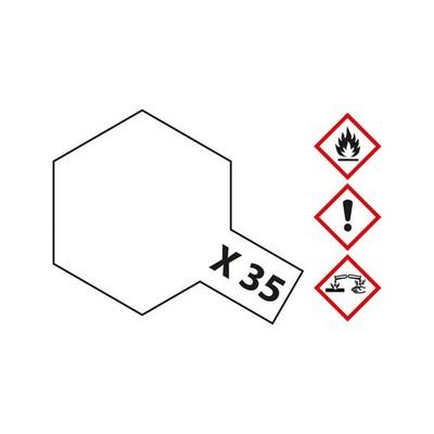 Tamiya 81535 Farbe X-35 Klarlack seidenmatt 10ml Acryl