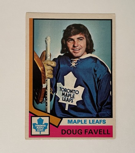 Doug Favell #46 1974 O-Pee-Chee card