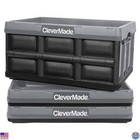 Collapsible Storage Bins 3 Pack 32L - Stackable Heavy Duty Space-Saving Crates