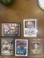 Old School Card Lot: Emmit Smith, Joe Montana, Dan Marino, Brain Dawkins, +free