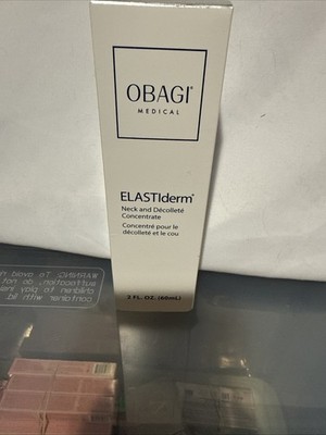 Obagi Elastiderm Neck and Decollete Concentrate Cream Skincare 2 fl.oz 60ml NEW