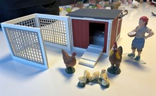 Schleich 42191 - Hühnerstall - Bauernhoftiere Haustiere