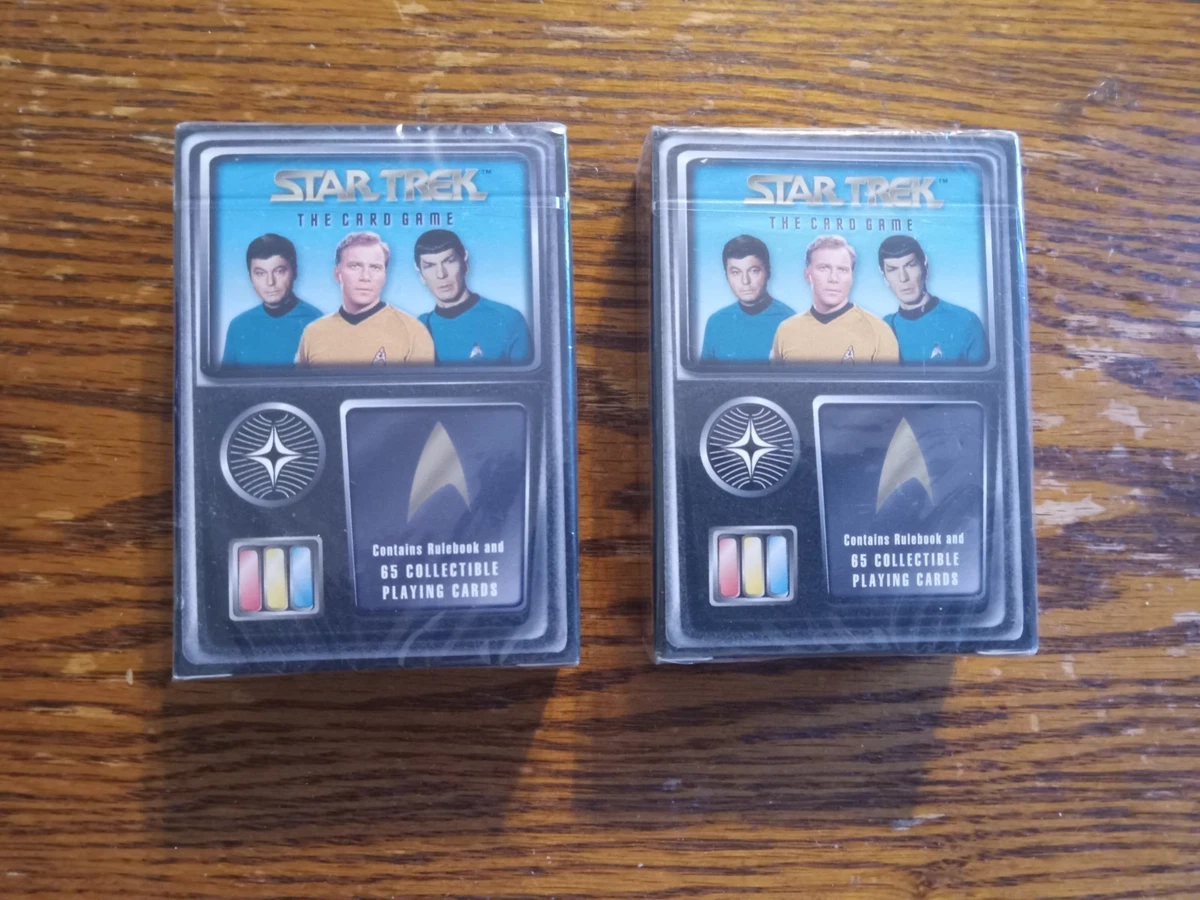 Star Trek: The Card Game Sealed Collectible Card Game Packs for