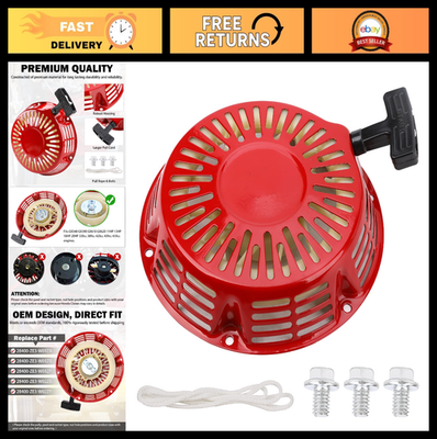#ad #ad Recoil Starter Pull Start Assembly for 11 18 HP Pressure Washers amp; Generators $28.99