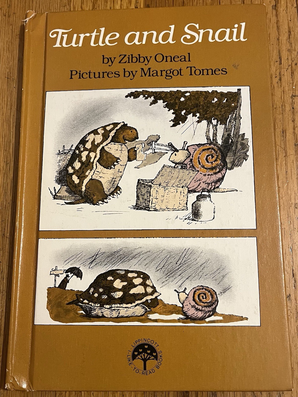 TURTLE AND SNAIL : by Zibby Oneal : illus Margot Tomes : vintage
