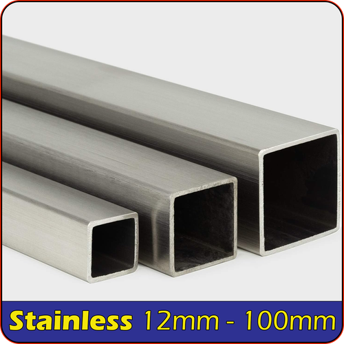 Stainless Steel Box Section 304 316 Marine A4 square tube post pipe