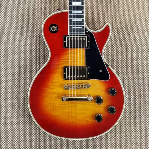 1979 Gibson Les Paul Custom - Super Rare 2 pc Flame Maple Top - Original Case