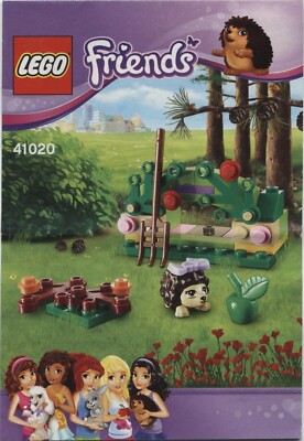 Lego Friends # 41020 Hedgehog´s Hideaway - Bauanleitung (keine Steine!)