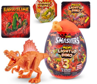 Smashers Mini Light Up Dino Spinosaurus 