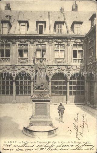 12515173 Lille Nord Statue de Napoleon Cour de la Bourse Monument Lille - Bild 1 von 2