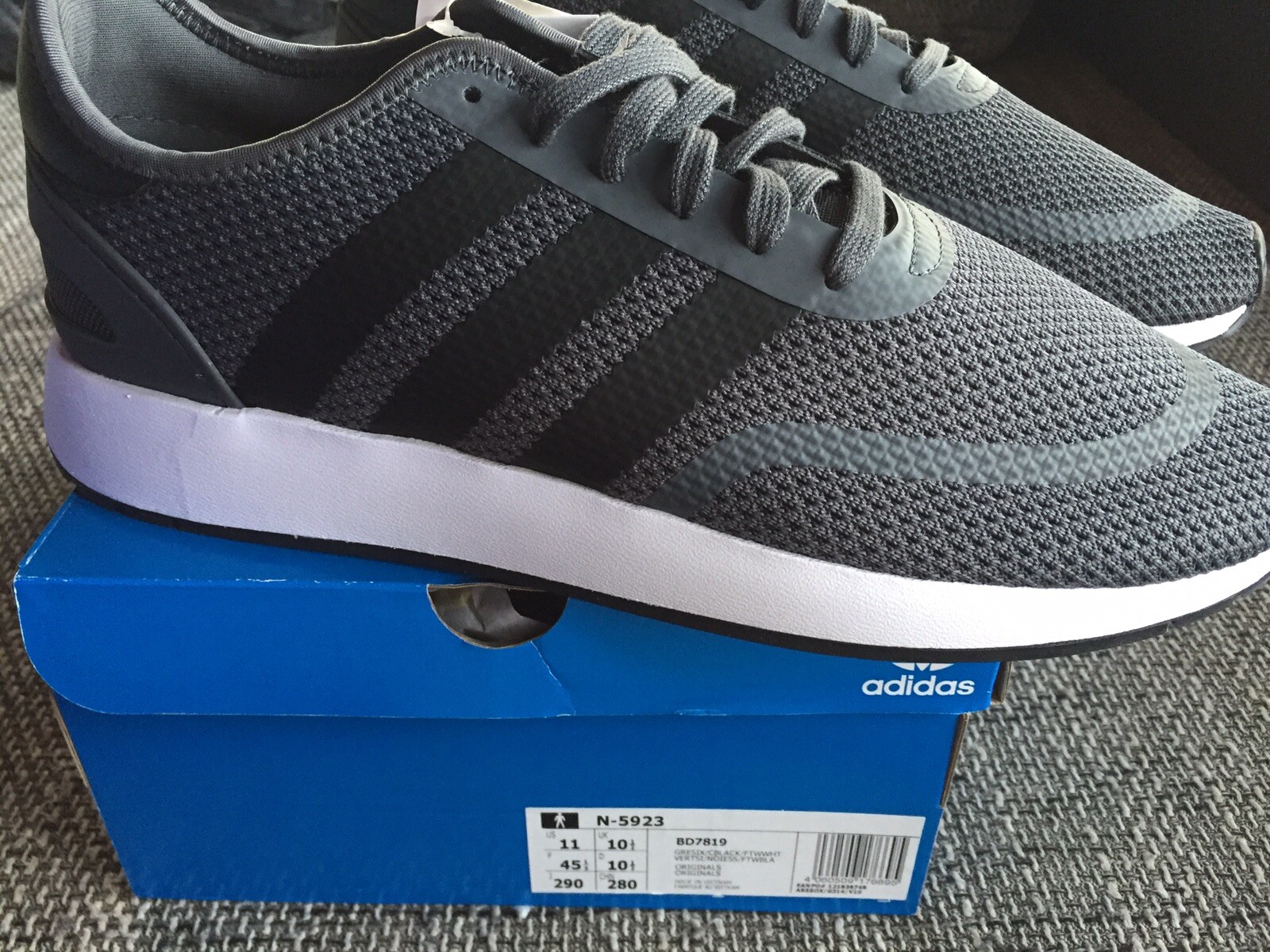 adidas n 5923 herren blau