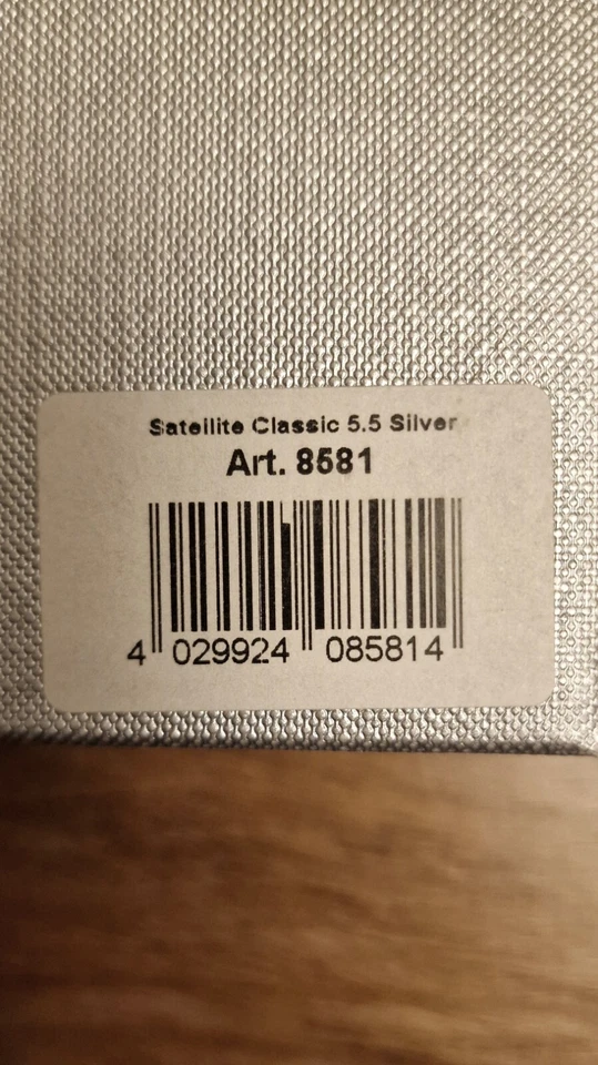 Tondeo Cut S-Line Satellite Silver Classic 5,5 Zoll 8581 Haarschneideschere - Bild 3 von 3