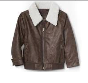 baby gap leather jacket