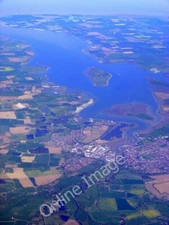 Photo 6x4 Heybridge and Maldon from the air Northey Island and Osea Islan c2011