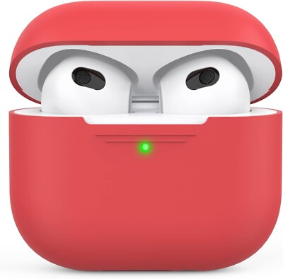 AHASTYLE Silikon Hülle für Airpods 3 Schutzhülle und Haut Case für AirPods