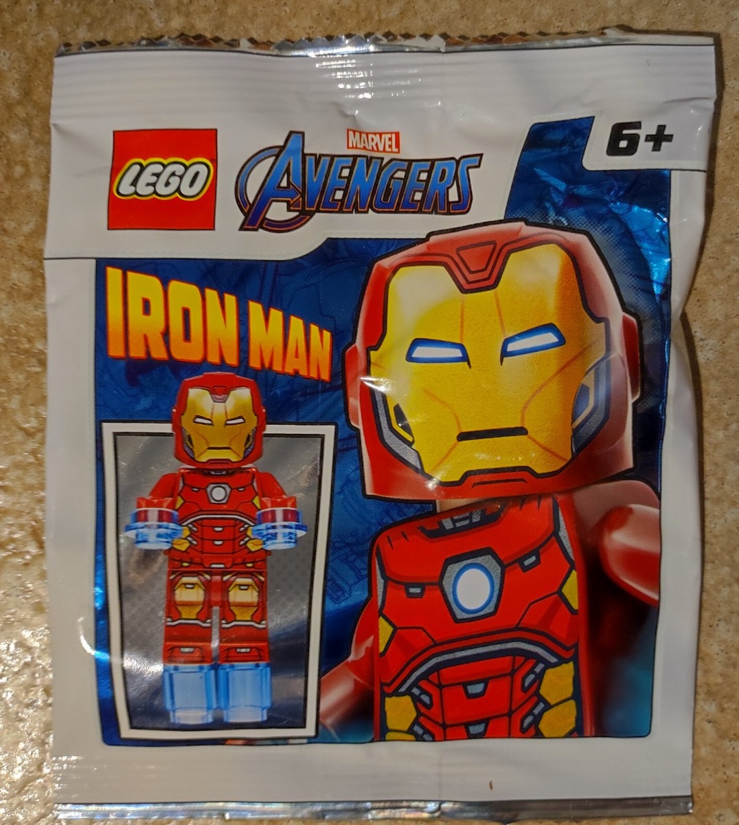 POLYBAG LEGO MARVEL AVENGERS FIGURINE MINIFIGURE FOIL 242002 IRON