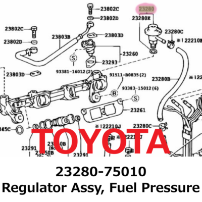 NEW】Toyota Genuine 92-97 Land Cruiser Regulator Assy, Fuel
