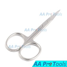 Small Curve Scissors for Grooming - Beard, Ear, Eyebrows, Moustache, Nose Trim