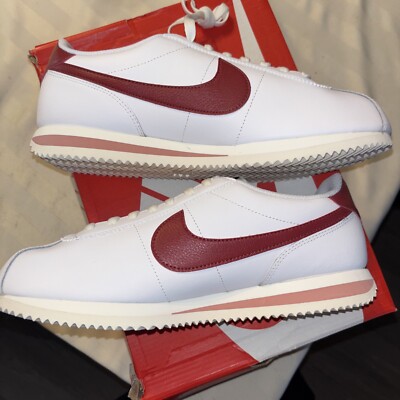 NIKE CORTEZ ホワイト レッド スニーカー Size 11 - Nike Cortez White Red Stardust W | eBay