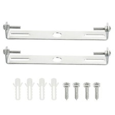 2 Set Ceiling Light Plate 120x18x17mm Light Fixture Mount Bracket for Chandelier