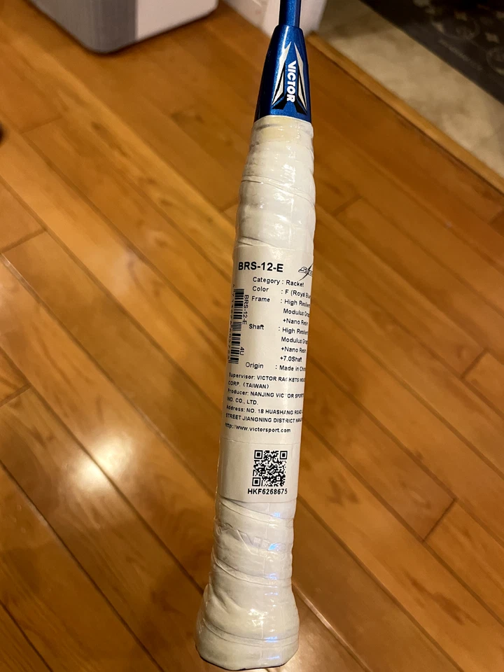 Espada Victor Brave 12 (azul/negro/blanco) (sin cuerdas) (BRS-12-E-3U5-F) Foto 4 de 4