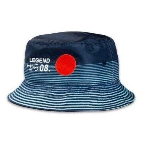 NEW PINK DOLPHIN RISING SUN NAVY BUCKET 