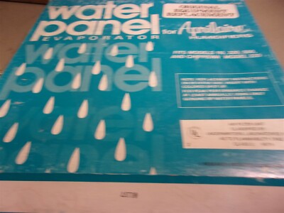 NEW Research Products Water Panel Evaporator #10  *FREE SHIPPING*