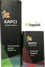 Kapci 6030 2K HS Anti-Scratch Clearcoat VOC Compliant 7.5L Extra Fast REDUCED