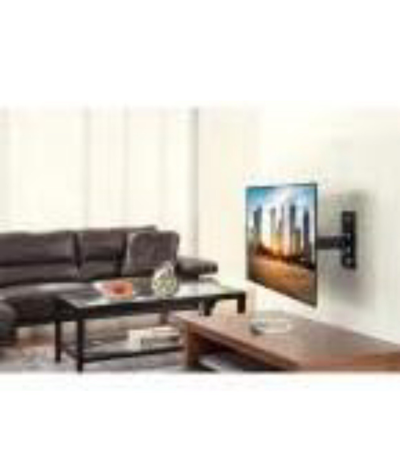 Commercial Electric Full Motion TV Wall Mount for 12 to 37 inch TV