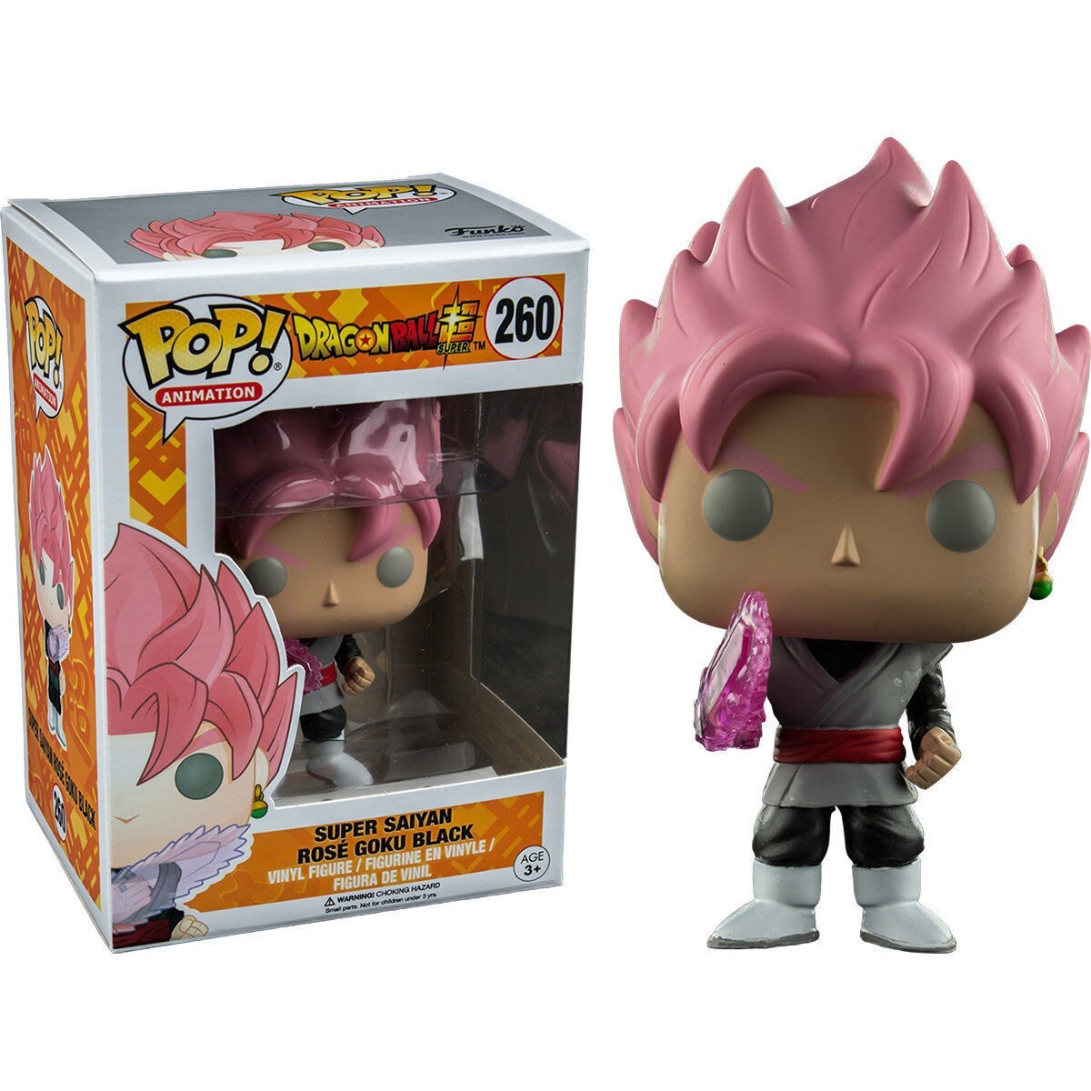 FUNKO POP ANIMATION DRAGON BALL SUPER #260 SUPER SAIYAN ROSE GOKU