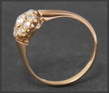 Antiker Diamant Ring mit 0,60ct, 750 Rotgold, Damenring / Verlobungsring um 1900