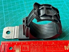 20pcs HellermannTyton Black Nylon Stainless Steel Ratchet P-Clamps, 36-51mm