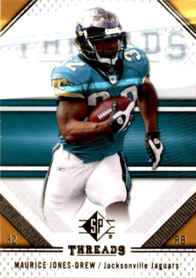 2009 SP Threads #73 Maurice Jones-Drew Jacksonville Jaguars Football Card